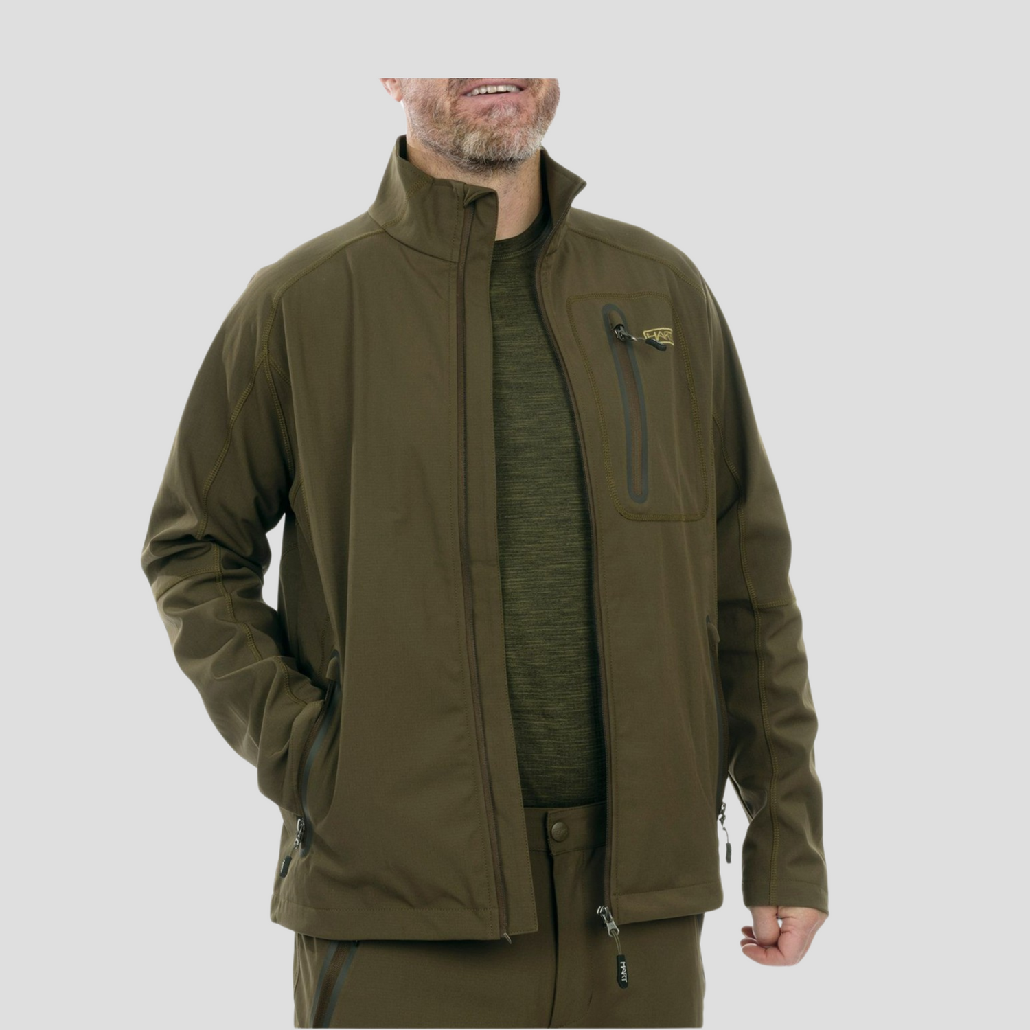 Men's HART IBICE-PS Fleece Jacket Green