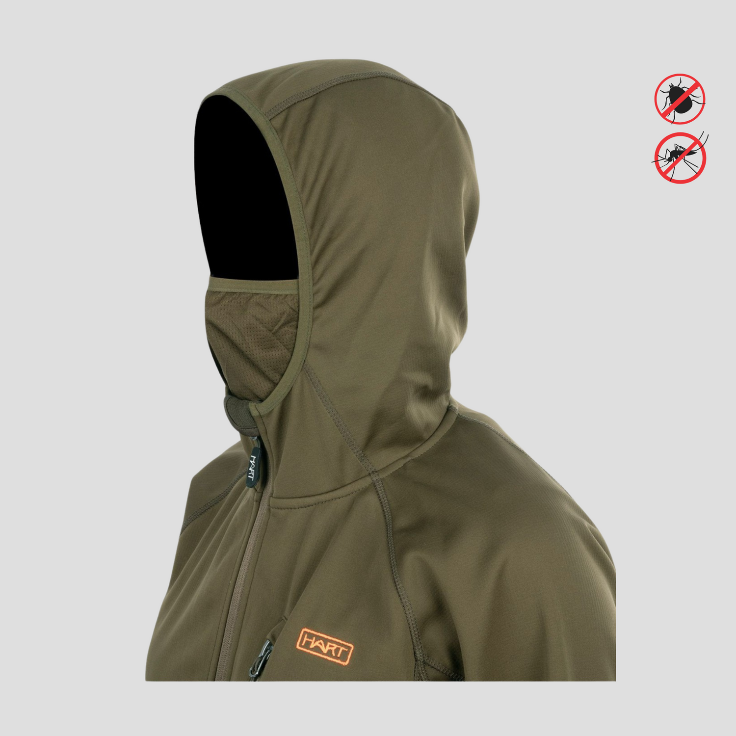 Insect repellent HART STILK-HXT Ladies Jacket Dark Olive