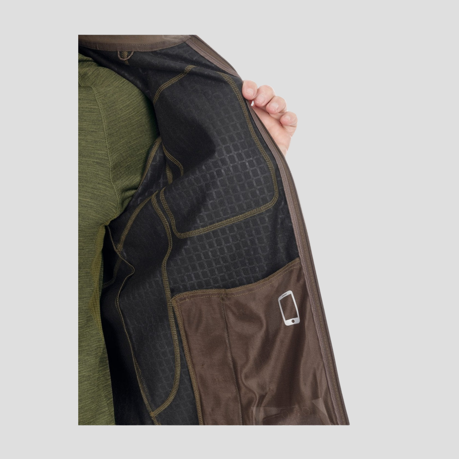 Men's HART IBICE-PS Fleece Jacket Green