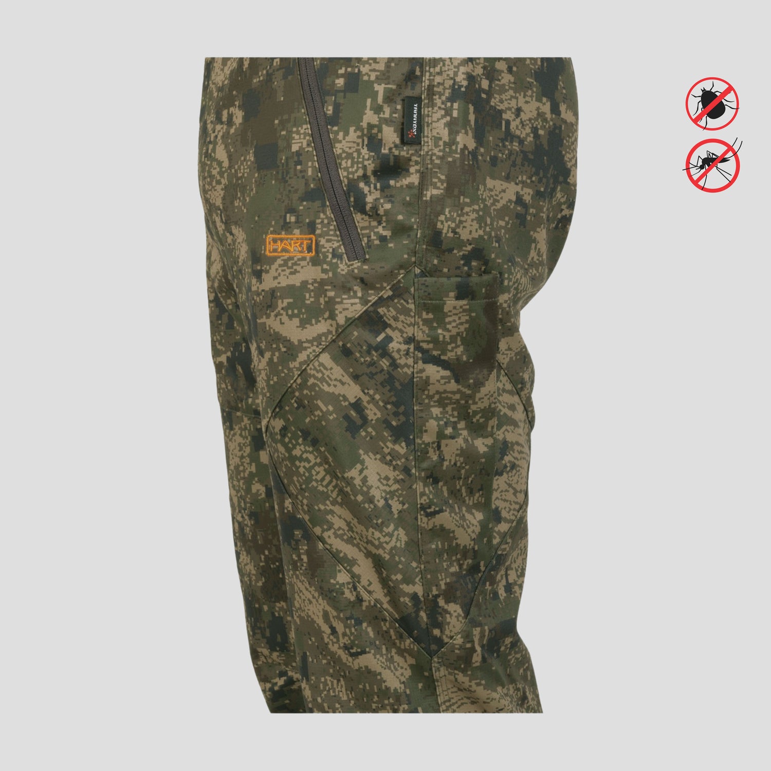 Men's Insect repellent HART STILK-TXT Trousers Pixel Forest